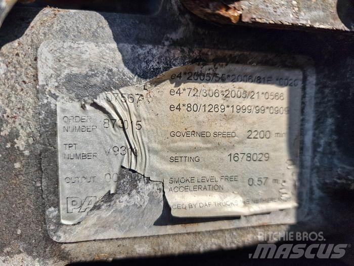 Paccar PR228 Other components