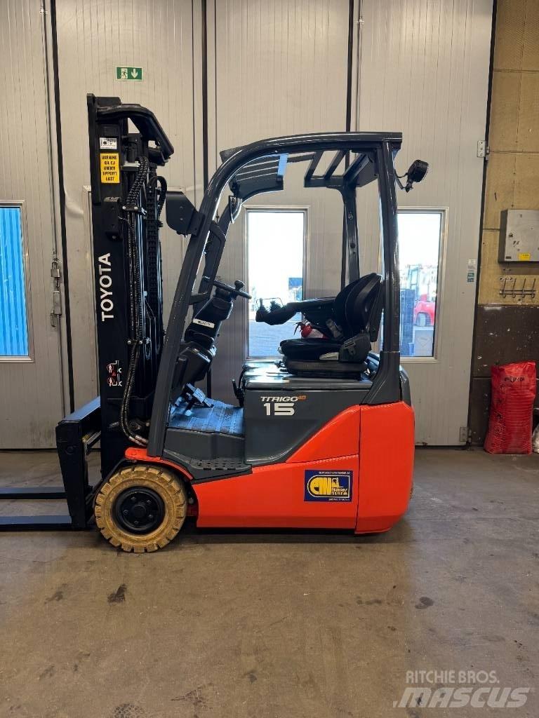 Toyota truck 8FBE15T Electric forklift trucks