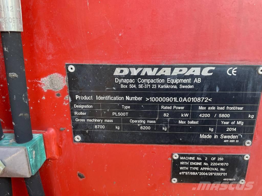 Dynapac PL 500 T Asphalt cold milling machines