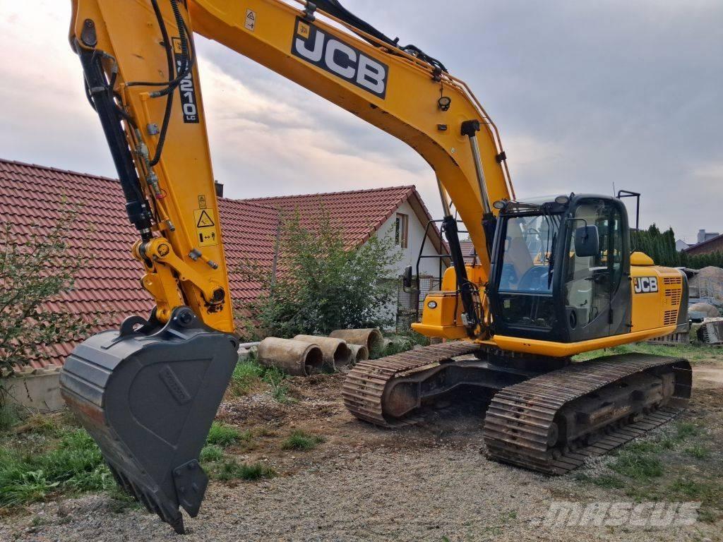 JCB JS210LC T4F Crawler excavators