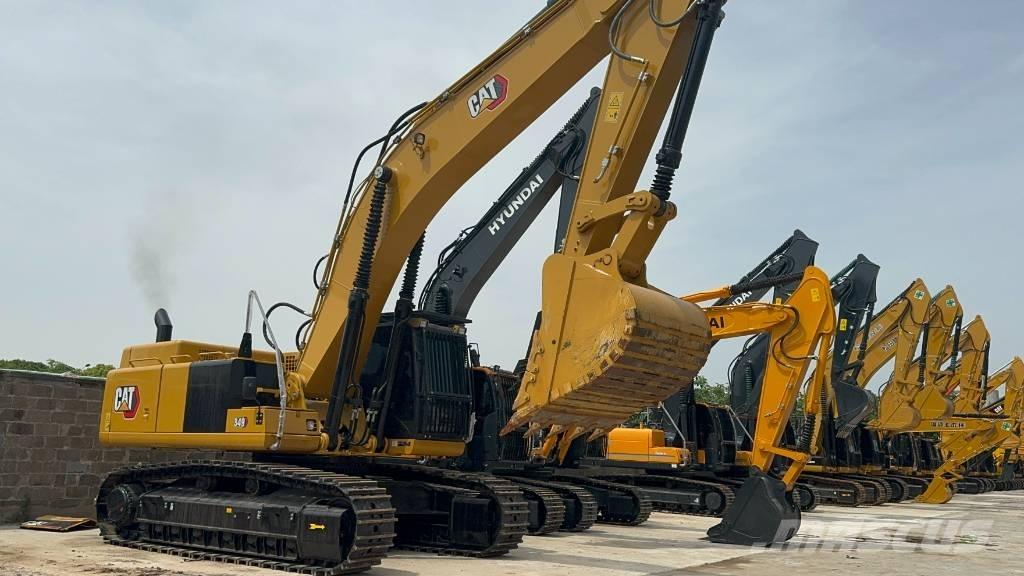 CAT 349 D L Crawler excavators
