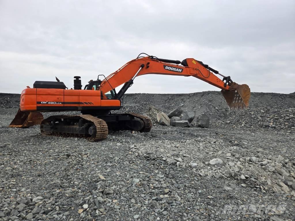 Doosan DX 480 LCA Crawler excavators