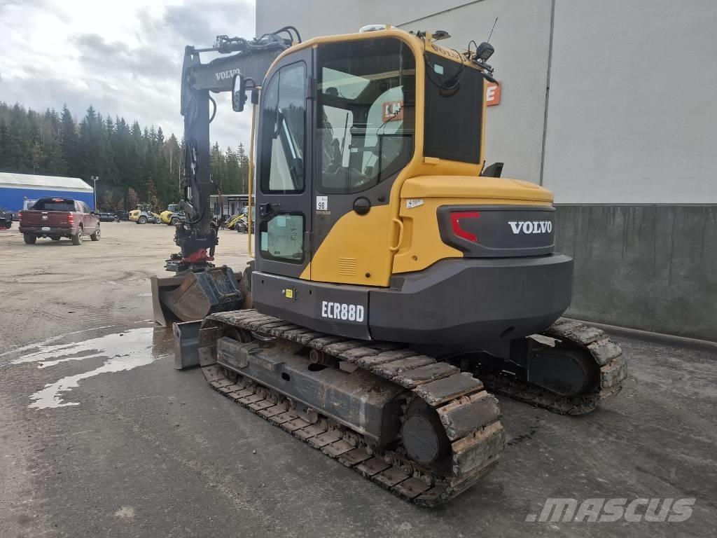 Volvo ECR 88 D Mini excavators  7t - 12t