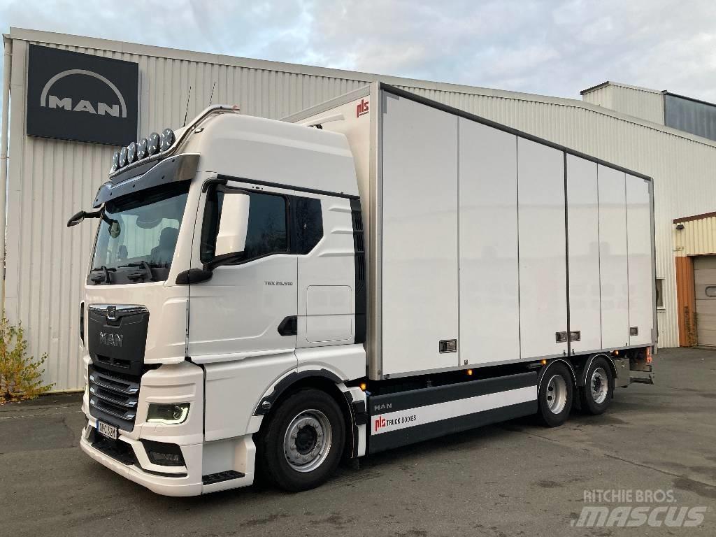 MAN TGX 26.510 Box trucks