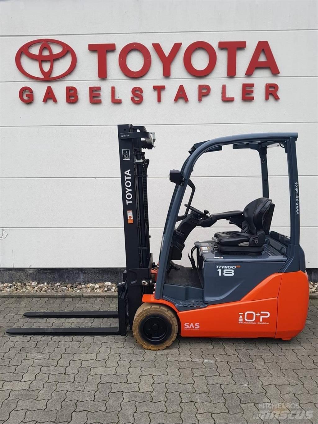 Toyota 8FBEKT18 Electric forklift trucks