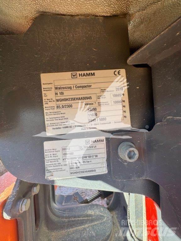 Hamm H10i Single drum rollers