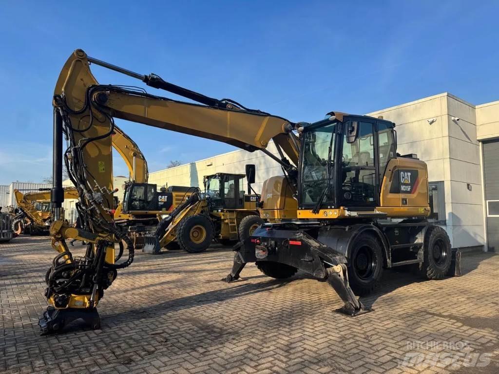 CAT M315F Wheeled excavators