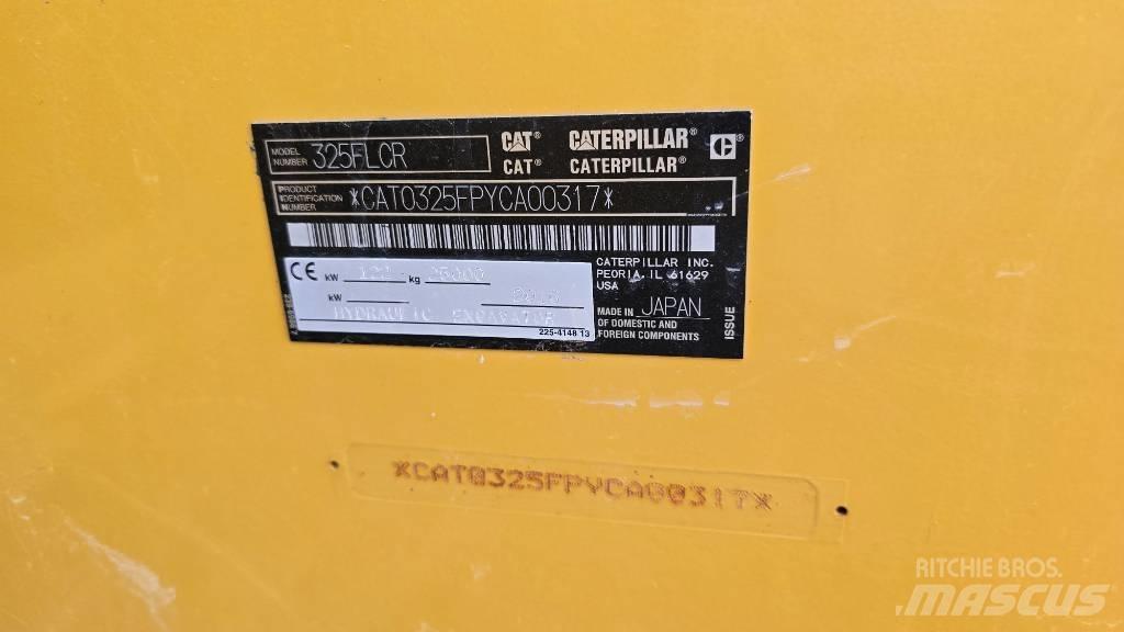 CAT 325 FL CR Crawler excavators