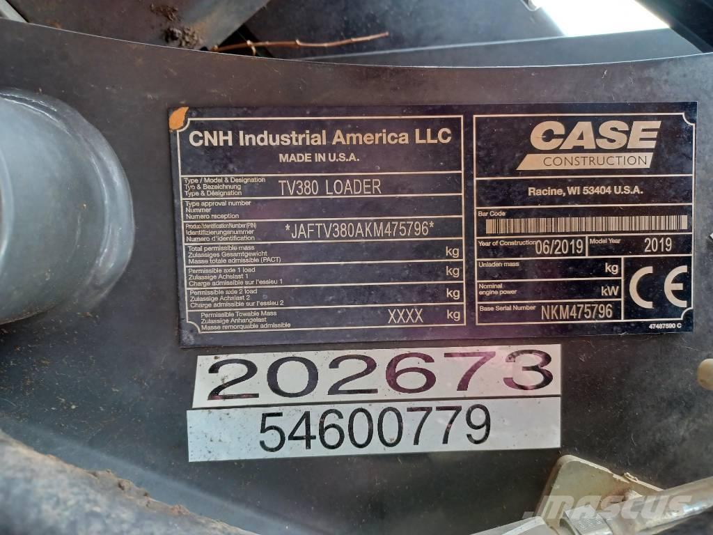 CASE TV 380 Skid steer loaders