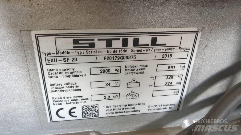 Still EXU-SF 20 Low lift with platform