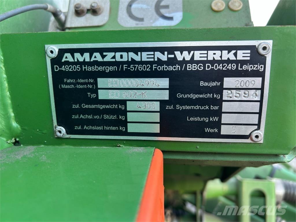 Amazone ED 602-K Sowing machines