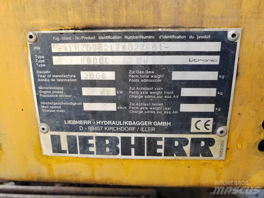 Liebherr R 900 C Crawler excavators