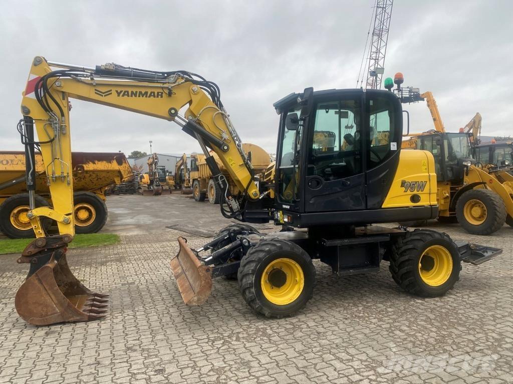 Yanmar B95w NVT Wheeled excavators