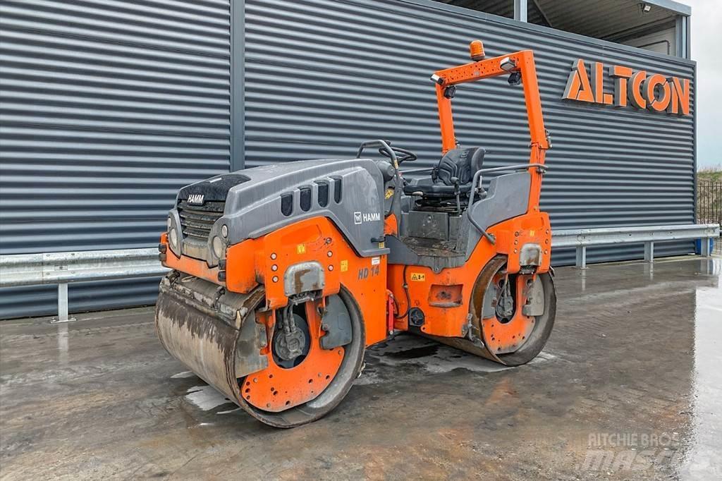 Hamm HD 14 VV Twin drum rollers