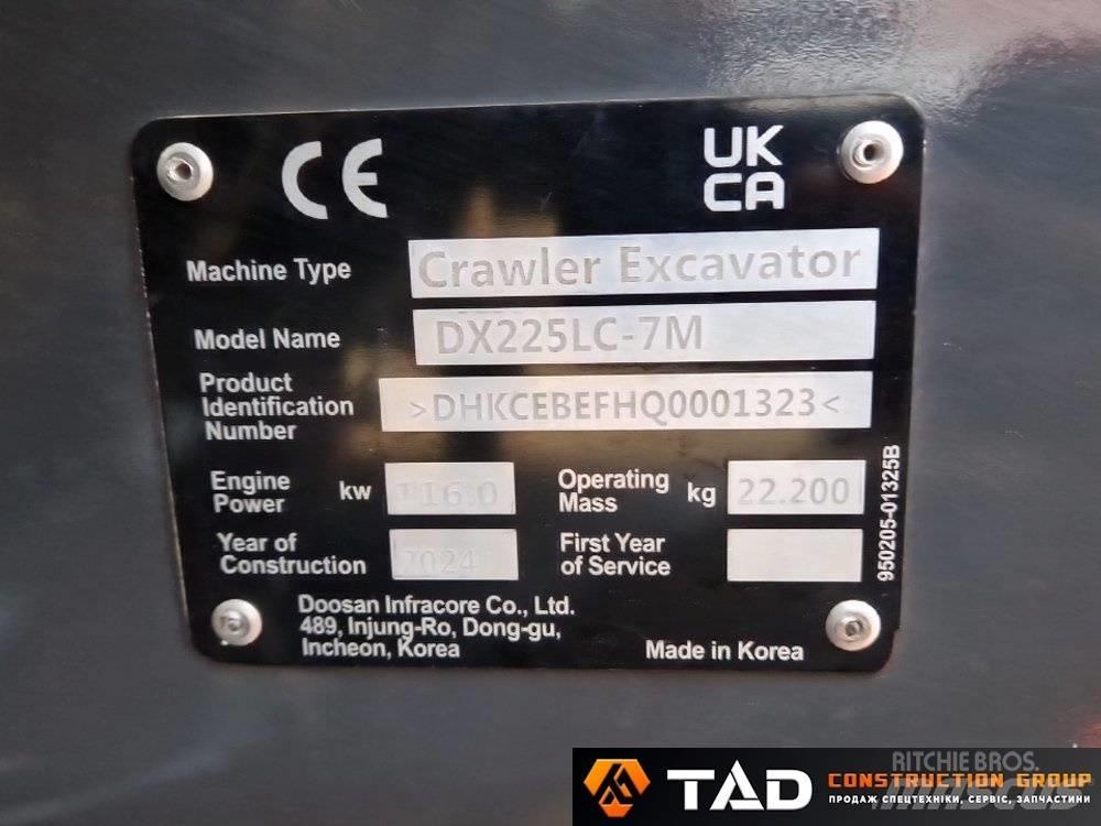 Develon DX 225 LC-7M Crawler excavators