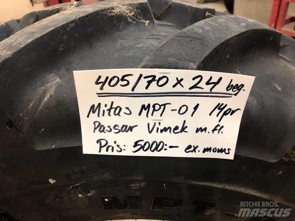 Mitas 405/70x24 Tyres, wheels and rims