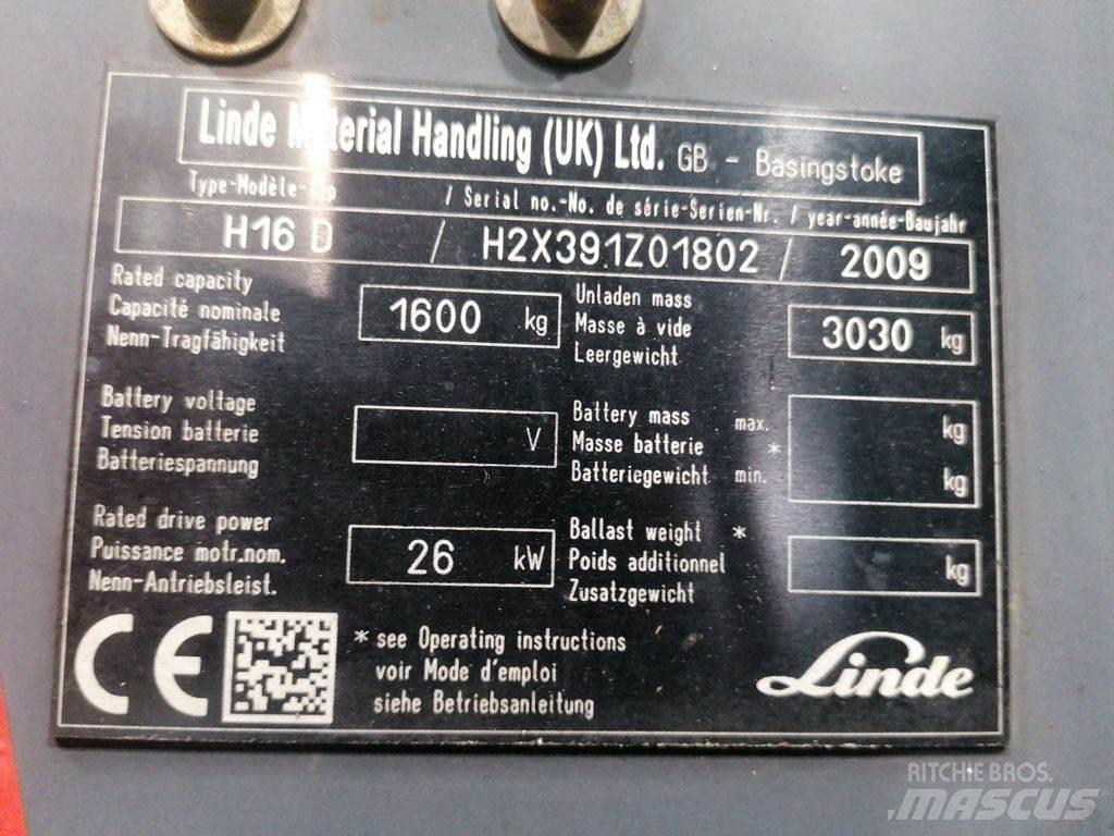 Linde H16D Diesel trucks