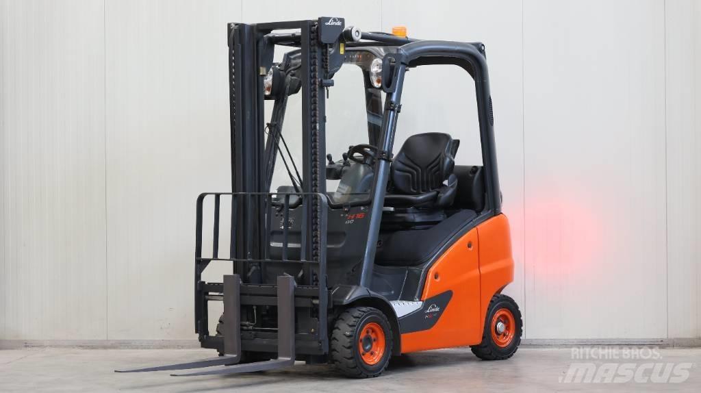 Linde H 16 T-01 LPG trucks