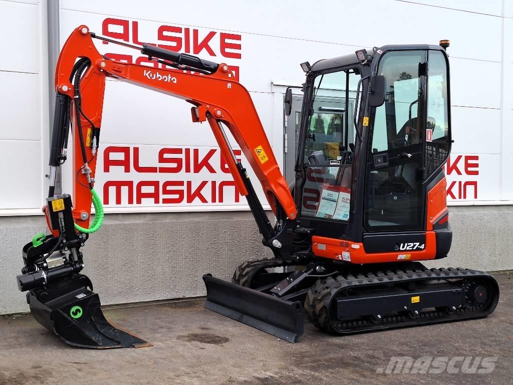Kubota U 27-4 Mini excavators < 7t (Mini diggers)