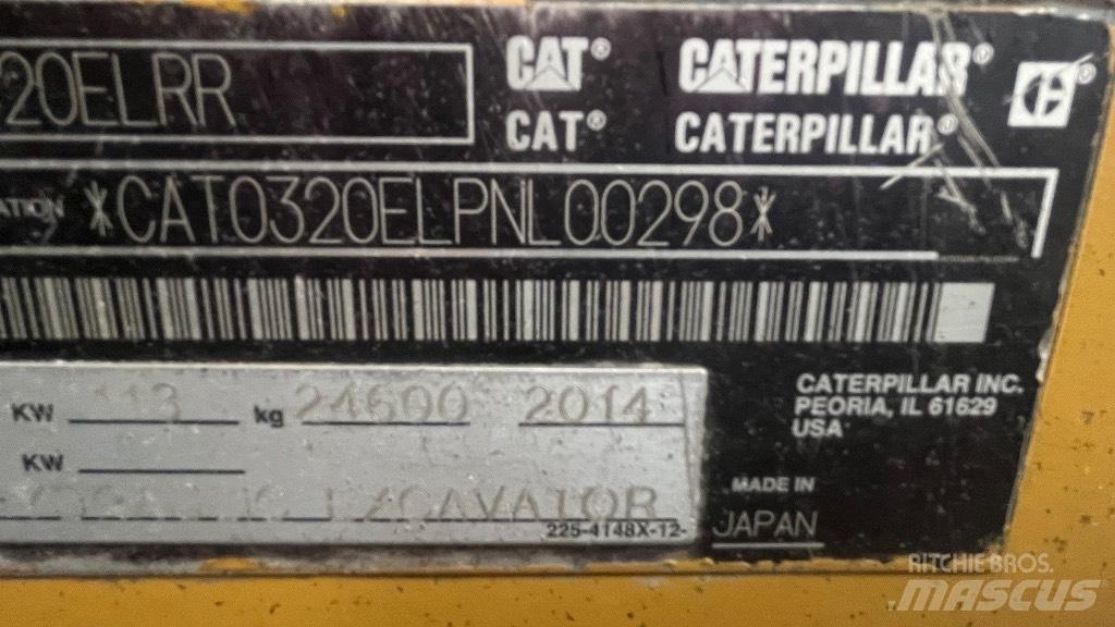 CAT 320 EL Crawler excavators