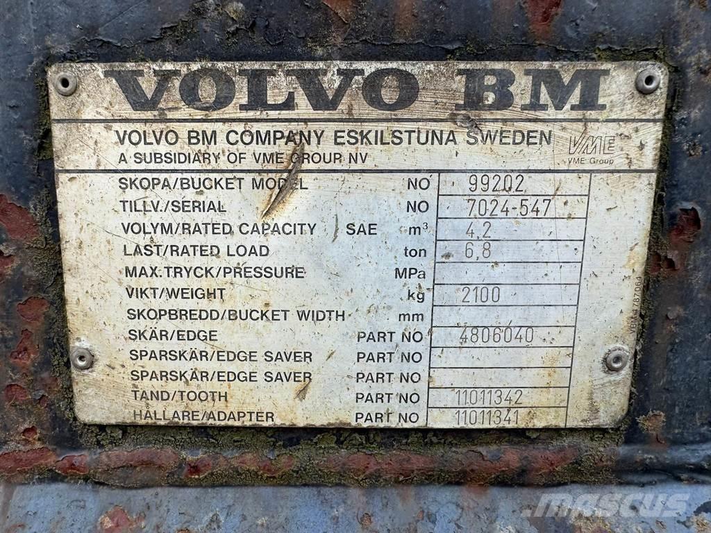 Volvo 4.2 m3 Buckets