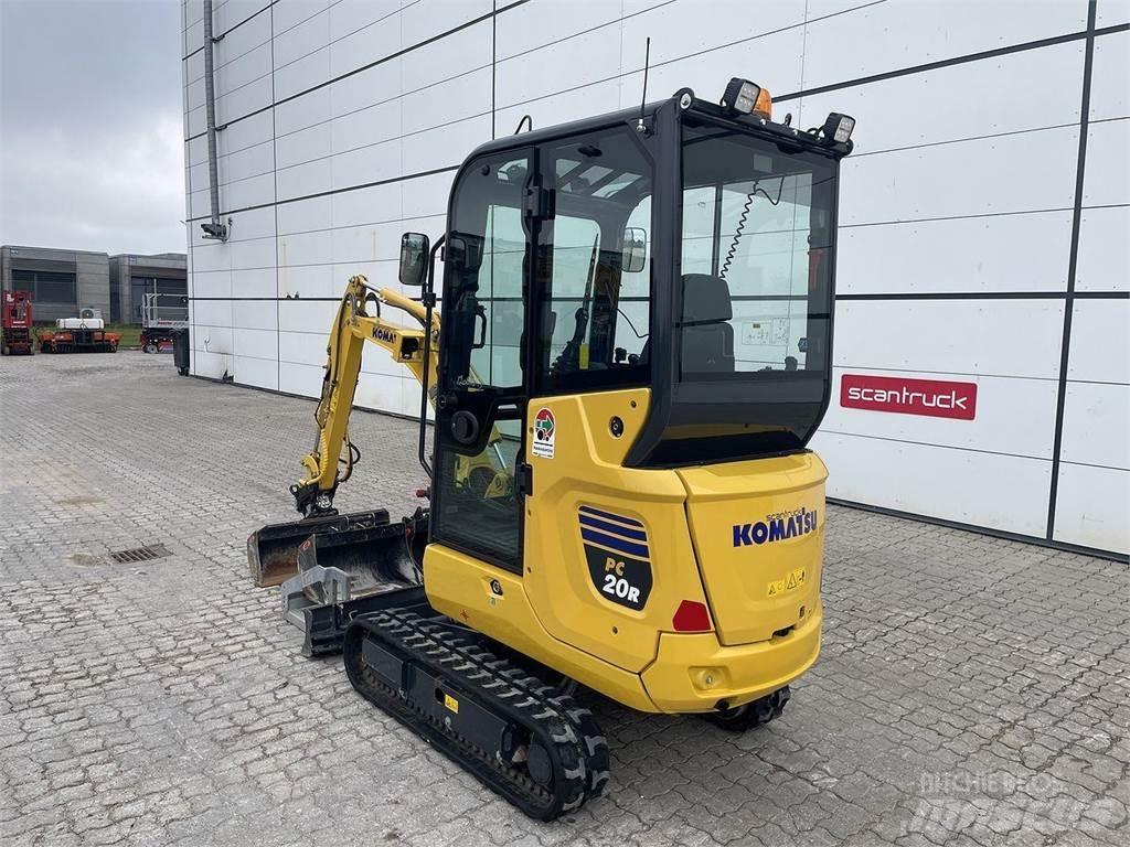 Komatsu PC20R-5 Wheeled excavators