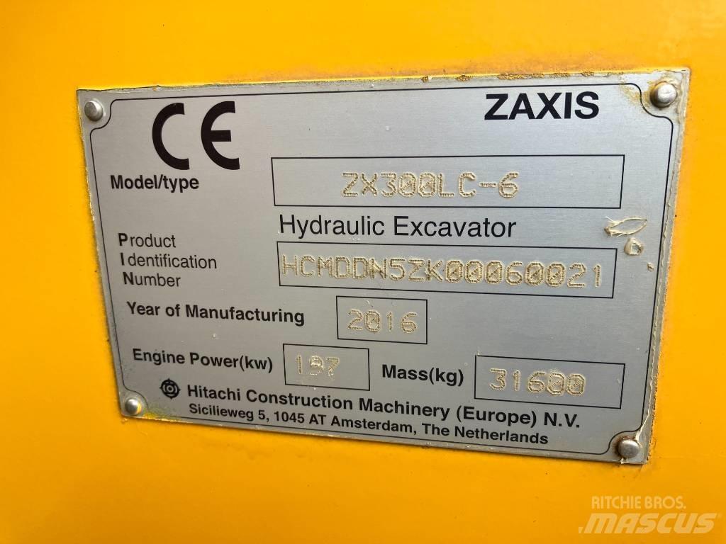 Hitachi ZX300 LC-6 Crawler excavators