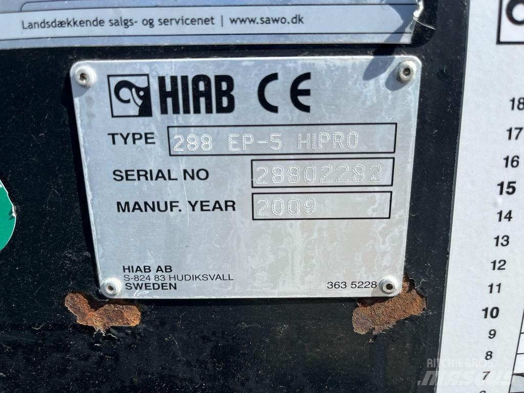 Hiab 288EP-5 HIPRO Loader cranes