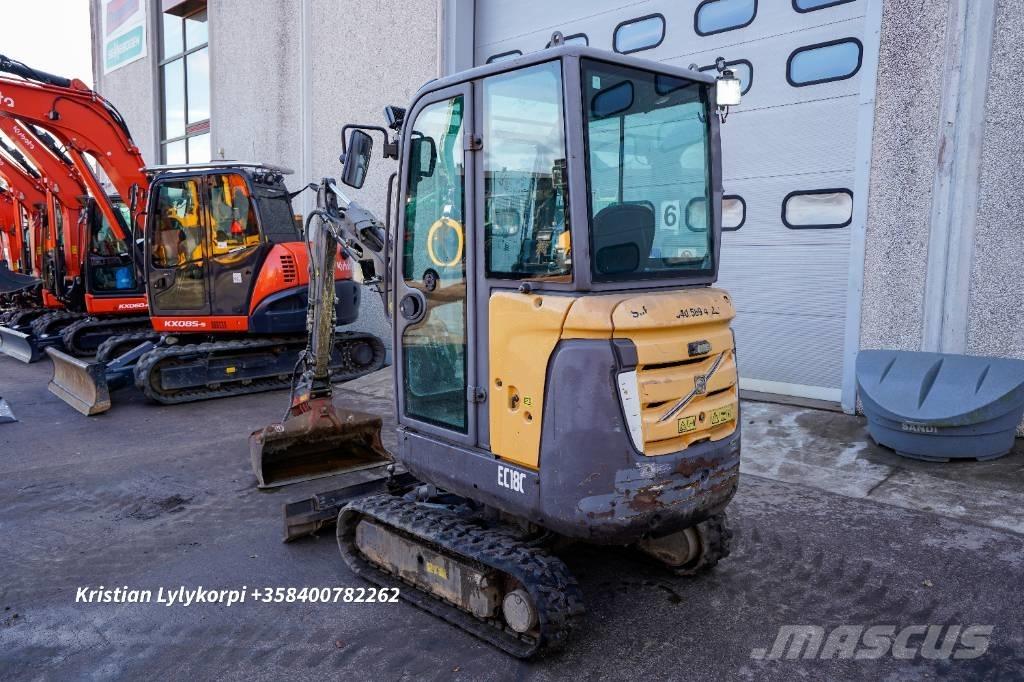 Volvo EC18C Mini excavators < 7t (Mini diggers)