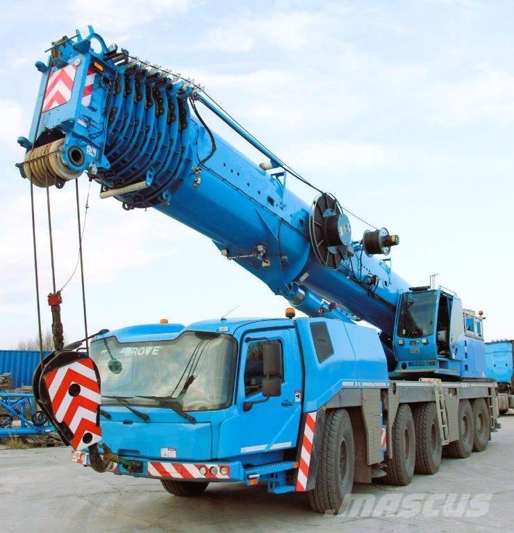 Grove GMK 5250 XL-1 Tower cranes