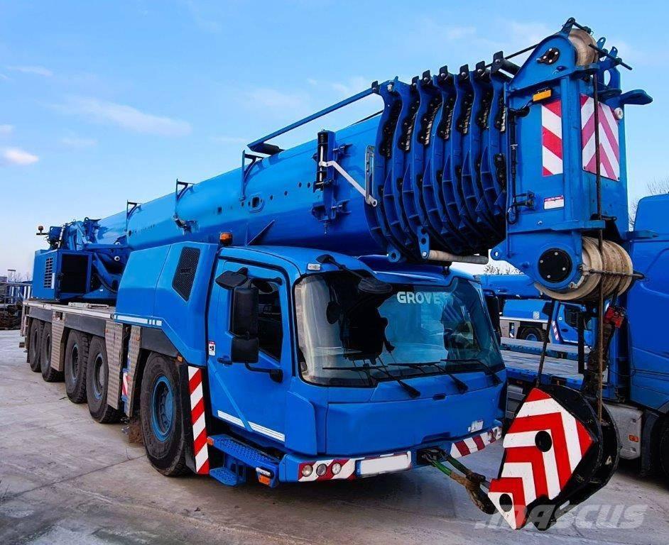 Grove GMK 5250 XL-1 Tower cranes
