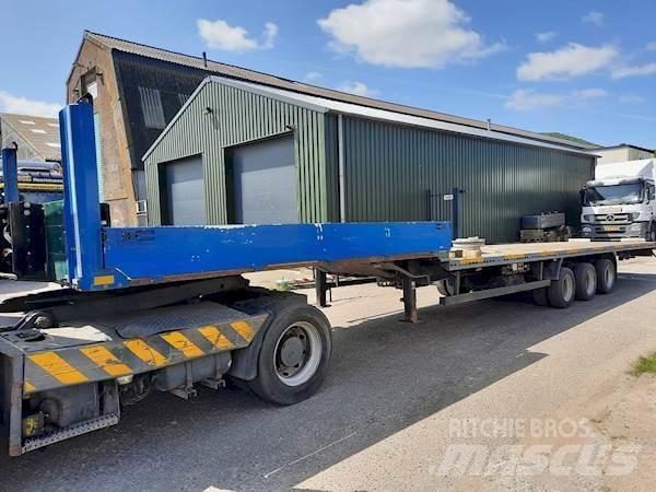 Saxas SPS 137-18-V Flatbed/Dropside semi-trailers