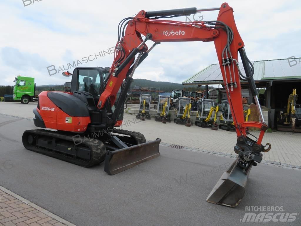 Kubota KX 080-4 Mini excavators < 7t (Mini diggers)