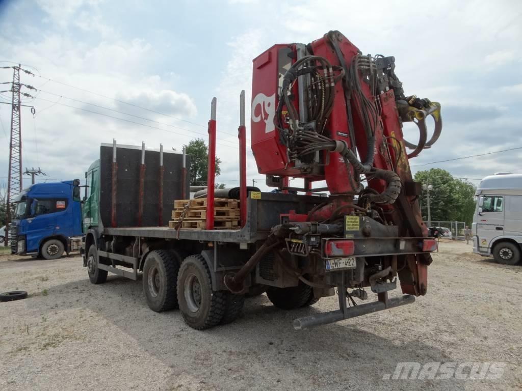 Scania G400 Truck mounted cranes