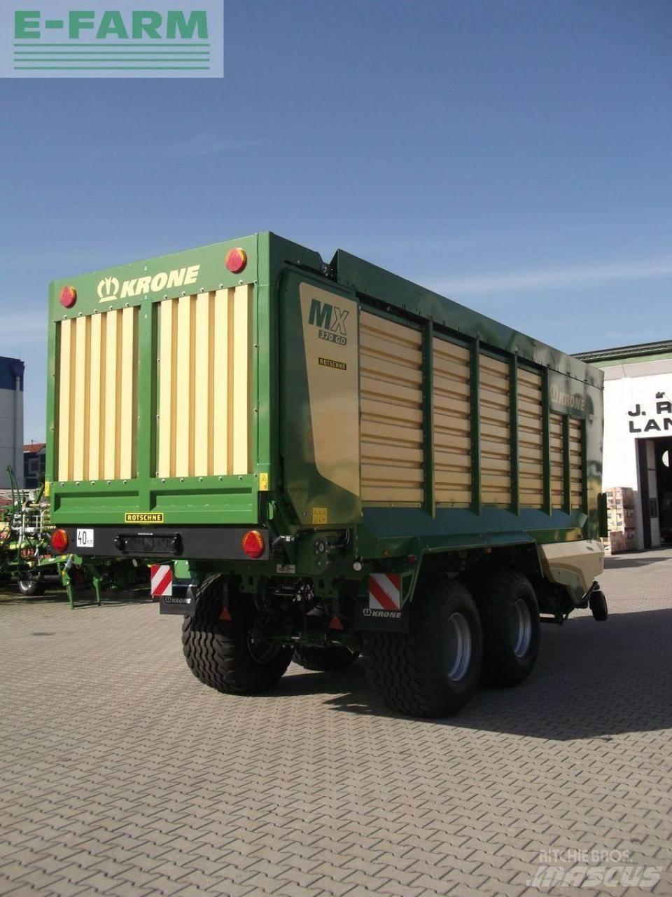 Krone mx 370 gd Grain / Silage Trailers