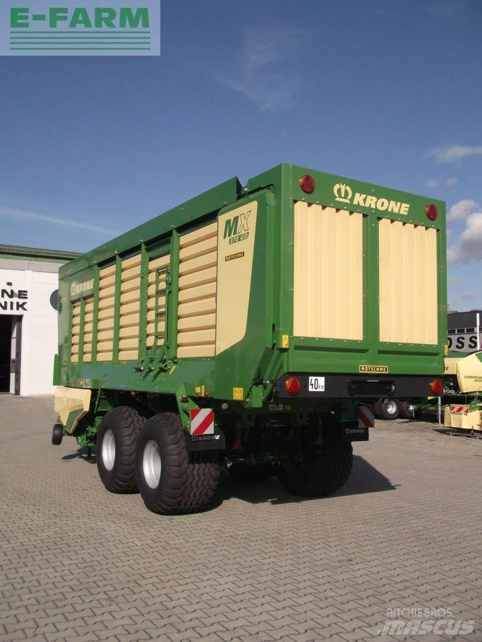 Krone mx 370 gd Grain / Silage Trailers