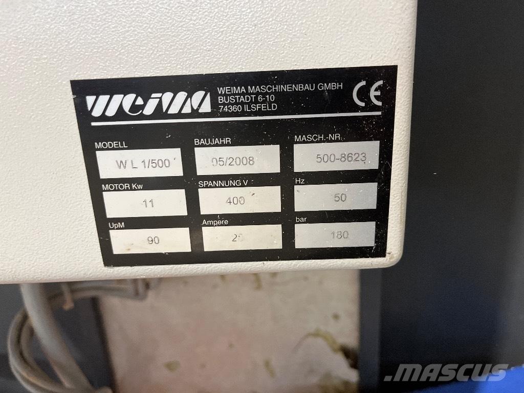 Weima WL 1/500 Mills / Grinding machines