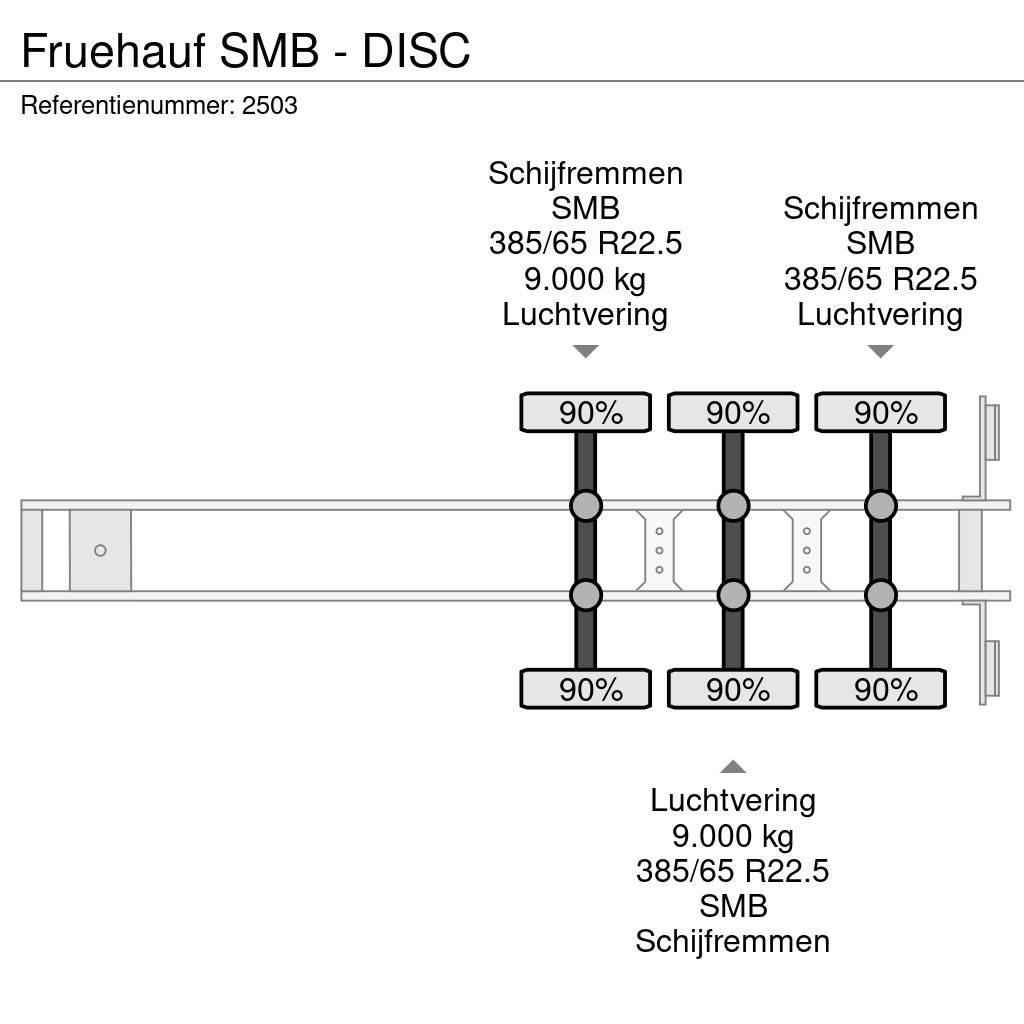 Fruehauf SMB - DISC Curtain sider semi-trailers