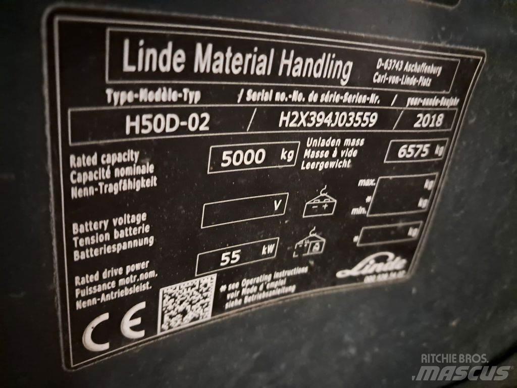 Linde H50D-02 Diesel trucks