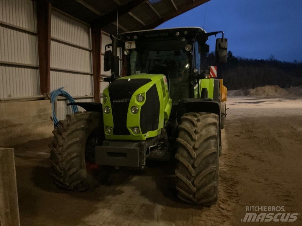 CLAAS ARION 650 cis + Tractors