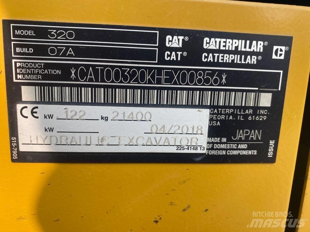 CAT 320 Crawler excavators