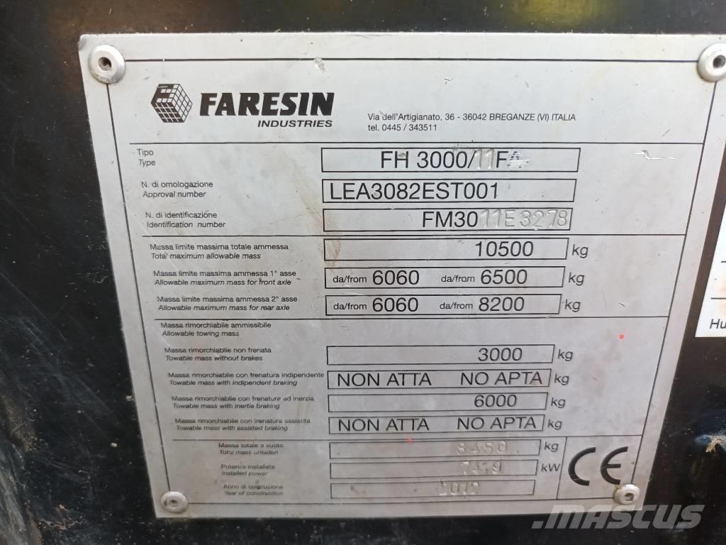 Faresin 11.30 Telescopic handlers