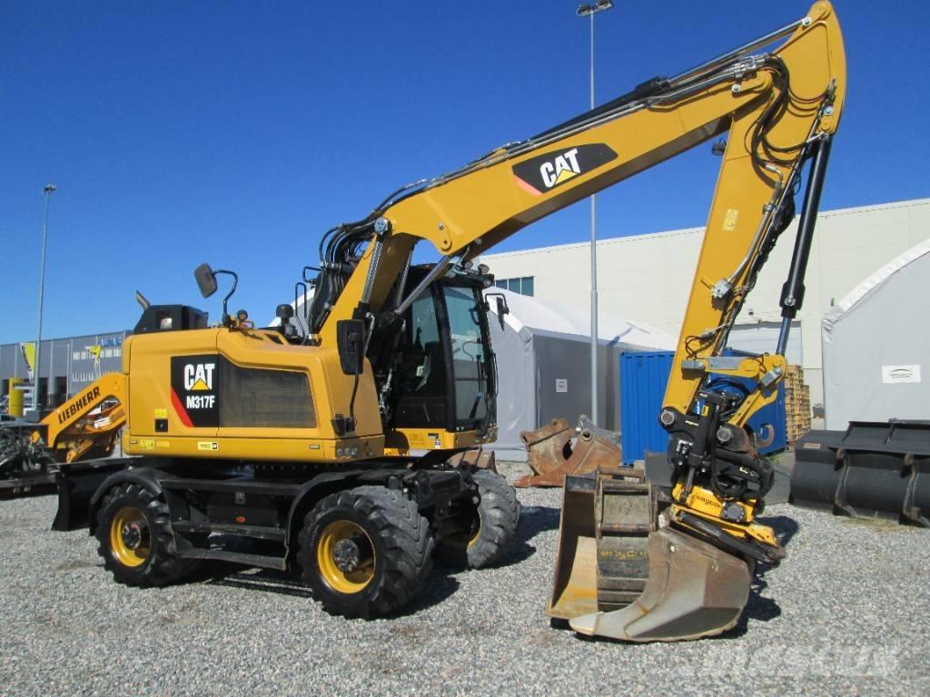 CAT 317 F Wheeled excavators