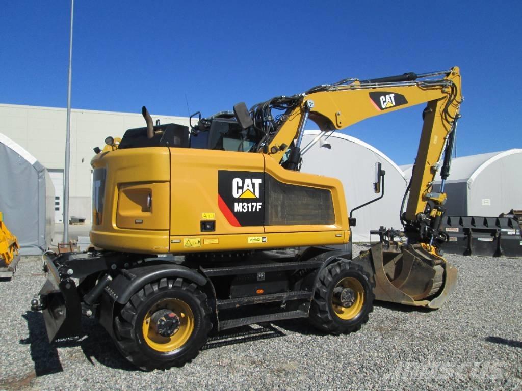 CAT 317 F Wheeled excavators