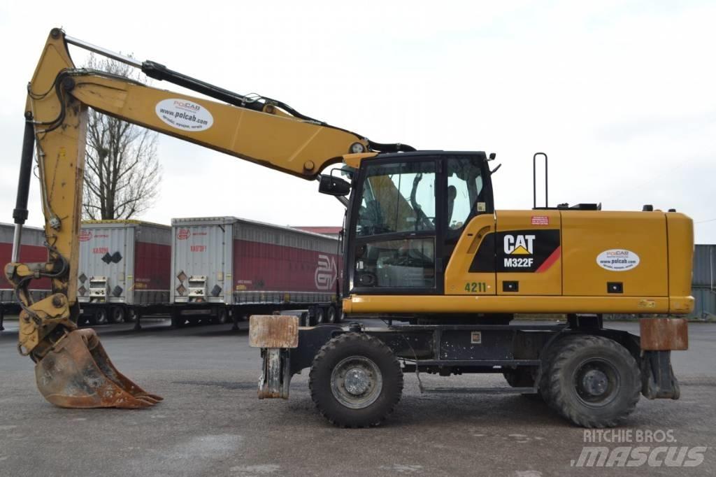 CAT M 322F Wheeled excavators