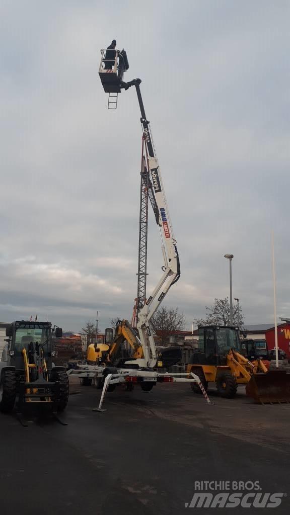 Dino 180 XT II Trailer mounted platforms