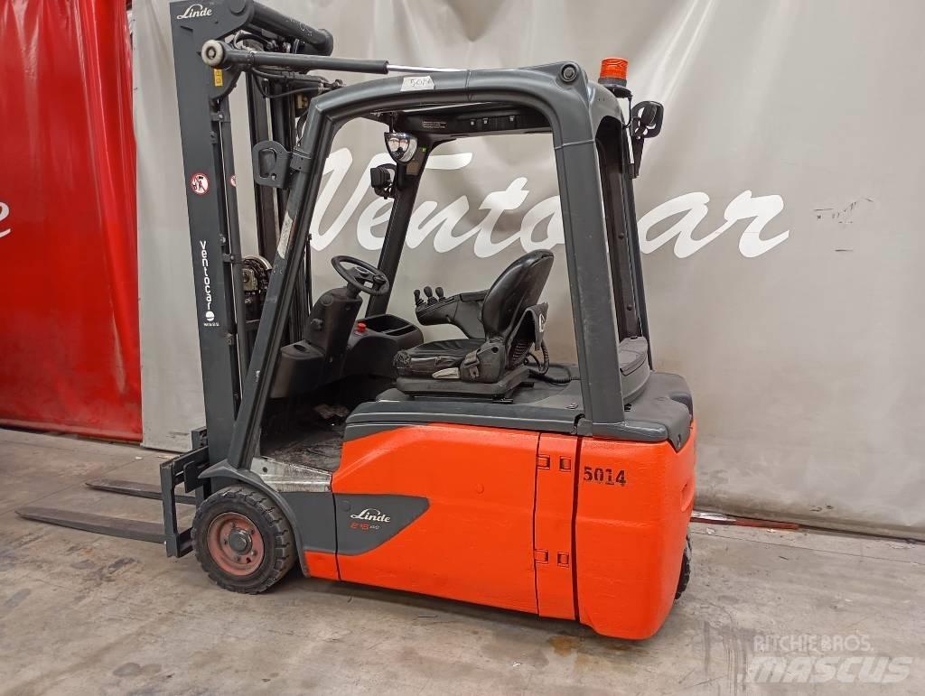 Linde E 16 Electric forklift trucks