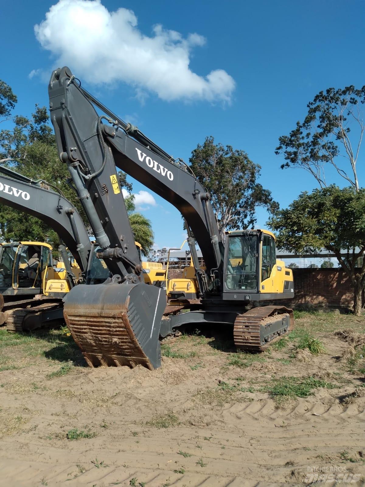 Volvo EC250DL Crawler excavators