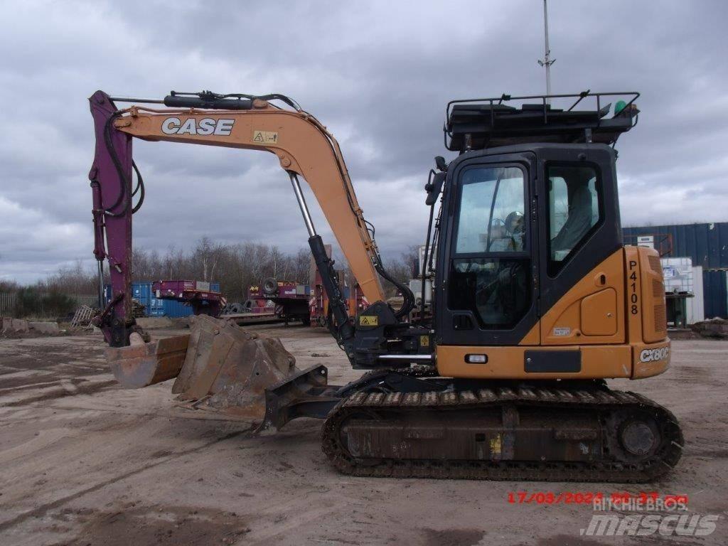 CASE CX 80 C Mini excavators  7t - 12t
