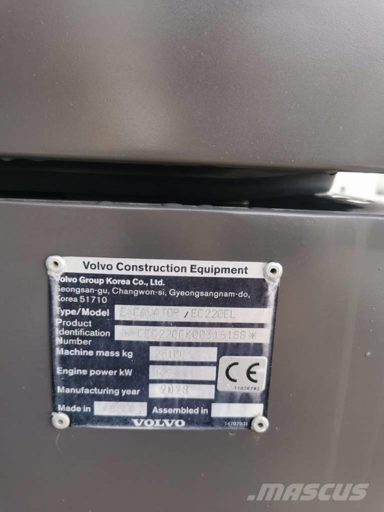 Volvo EC 220 EL Crawler excavators